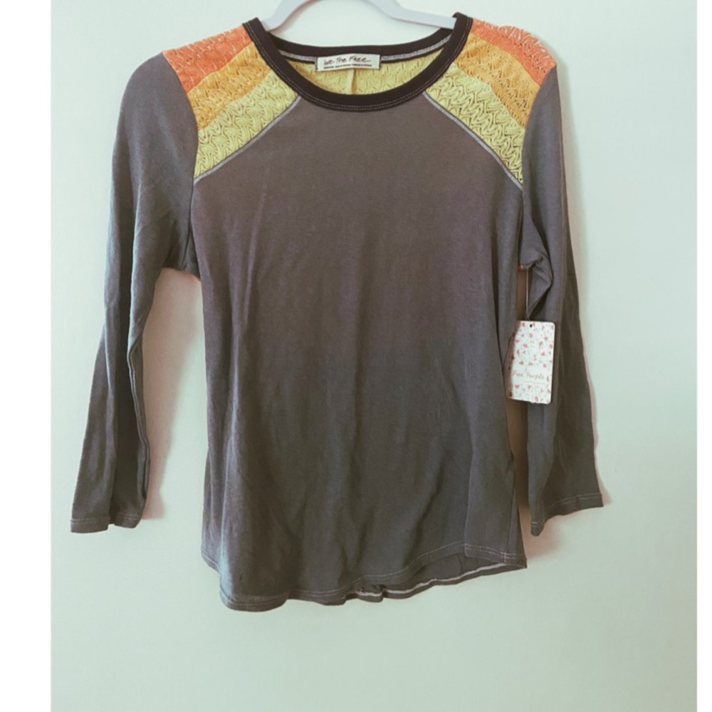 FREE PEOPLE SUNSHINE SHIRT ✨😍🌻🥺